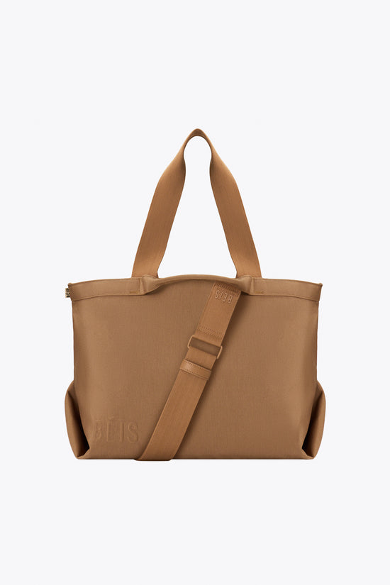 The Travel Tote in Camel