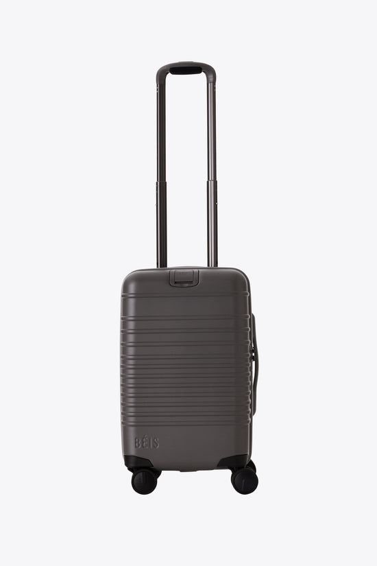 The Small Carry-On Roller in Charcoal