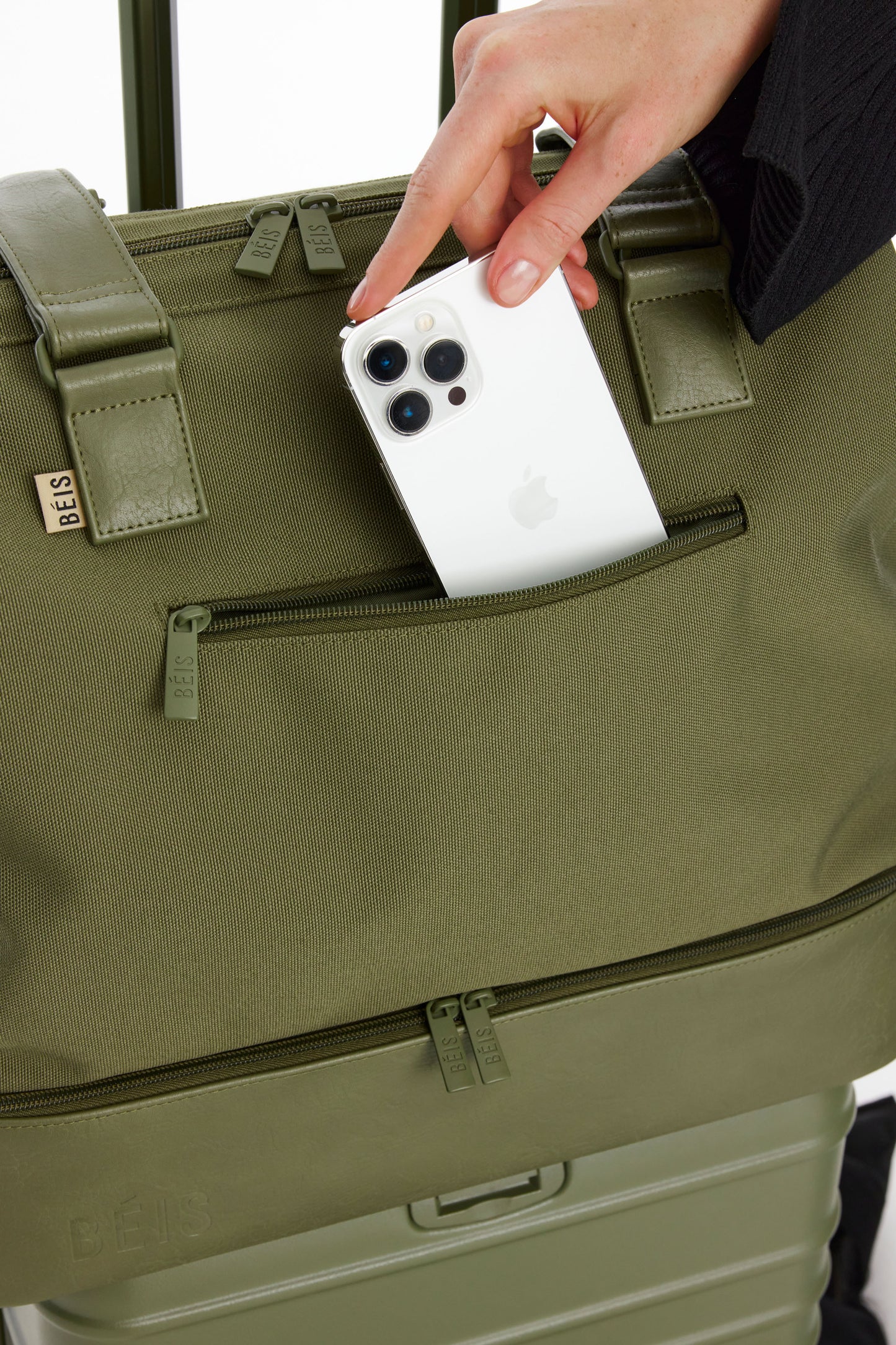 The Mini Weekender in Olive